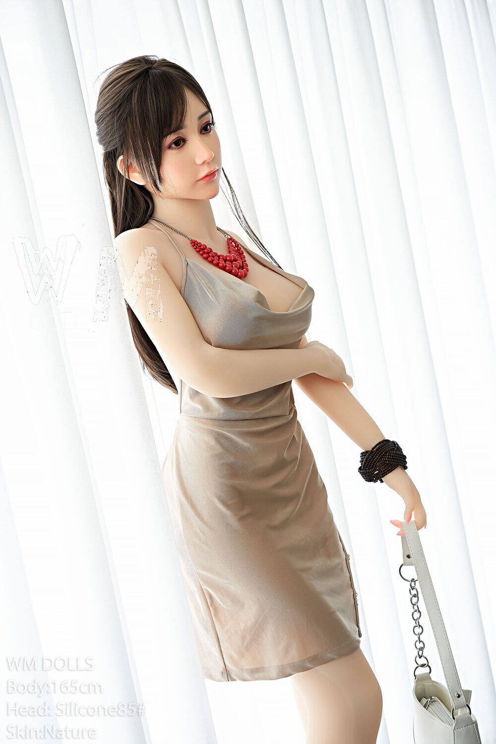 Miliana - 165cm(5ft5) Medium Breast Full Silicone Head & TPE Body Head WM Doll image9