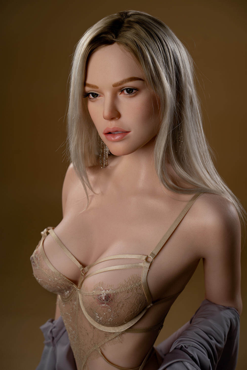 Lia Quirky 170cm(5ft7) C-Cup Helpful Silicone Zelex MILF Real Love Doll image5
