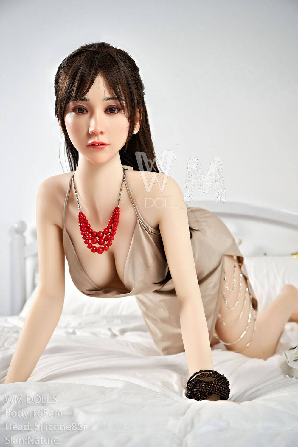 Miliana - 165cm(5ft5) Medium Breast Full Silicone Head & TPE Body Head WM Doll image7