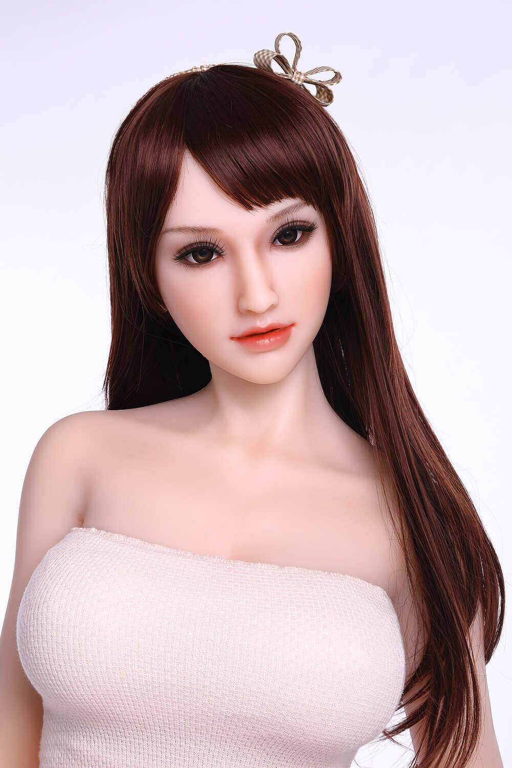 Pretty Silicone Head 156cm(5ft1) Brynnley Of The Sexy White Skin Sanhui Doll image11