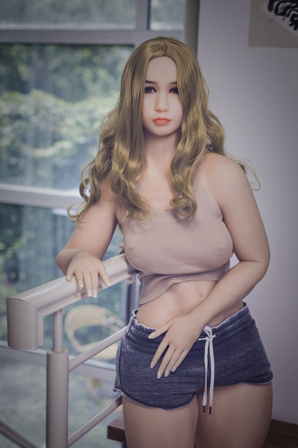 Daisie 156cm(5ft1) B-Cup Intellectual TPE WM Sex Real Doll image1