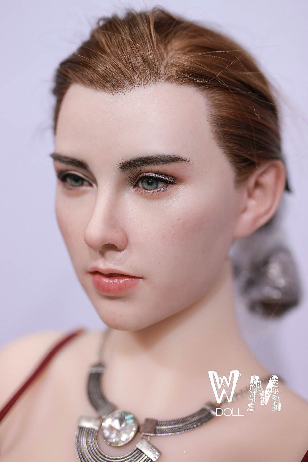 Kelly Silicone Head & TPE Body Head 168cm(5ft6) I-Cup Face Makeup Jelly Chest WM Doll image4