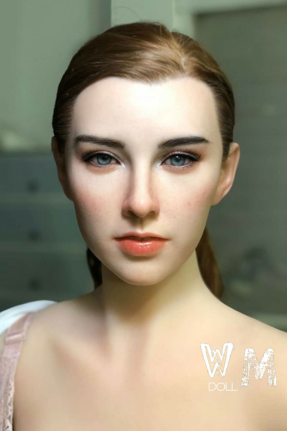 Kelly Silicone Head & TPE Body Head 168cm(5ft6) I-Cup Face Makeup Jelly Chest WM Doll image7