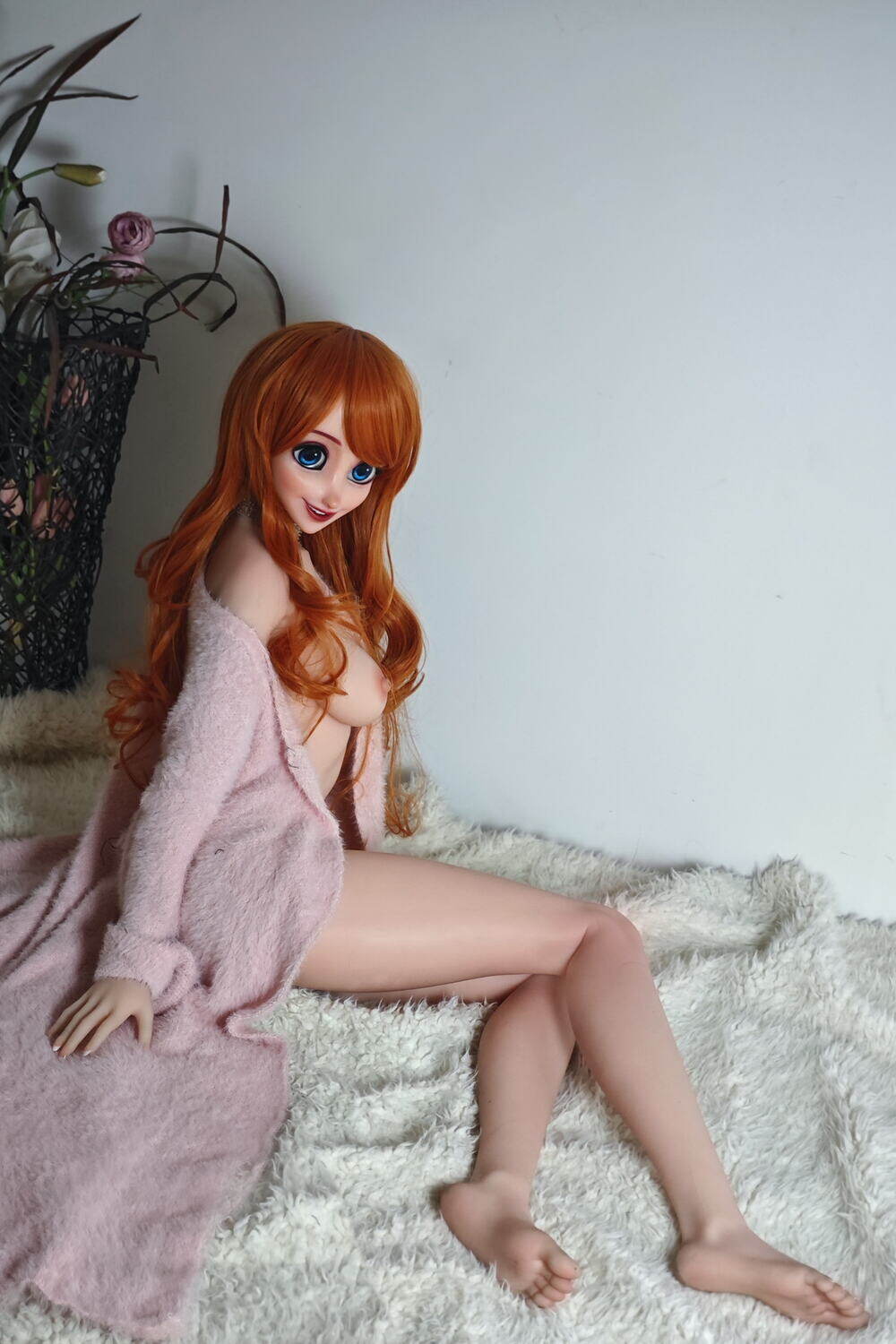 Aanya 148cm(4ft10) Elsababe Stockings Silicone Sex Doll image6