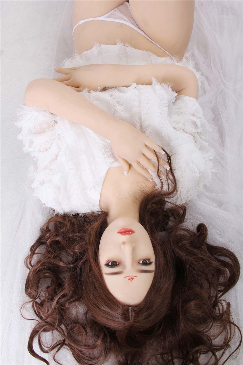 170cm(5ft7) H-Cup TPE Head Face Makeup Jelly Chest Dominic Qita Doll image3