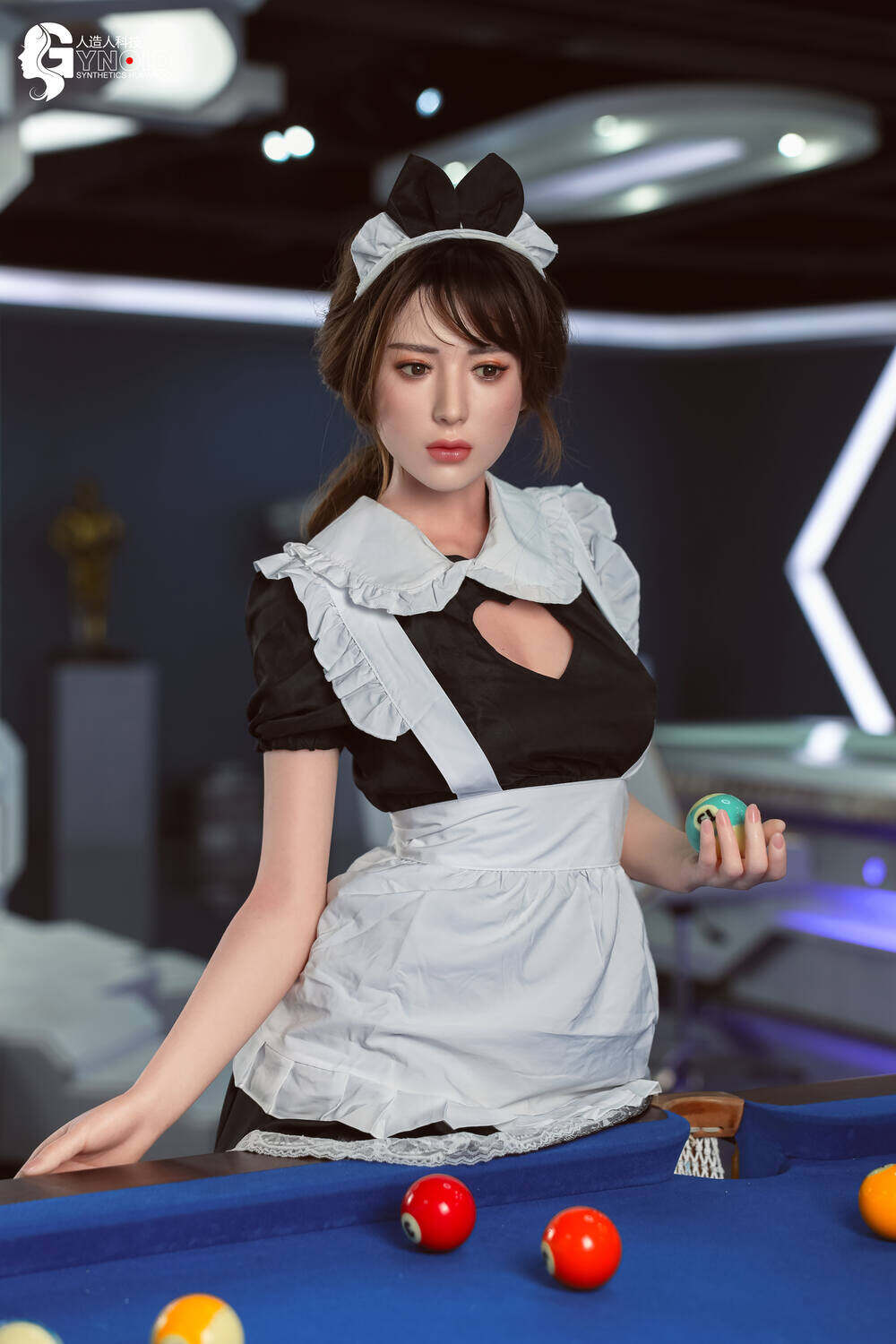 Liah - 170cm(5ft7) F-Cup Skinny Sex Dolls White Skin Gynoid Love Doll image1