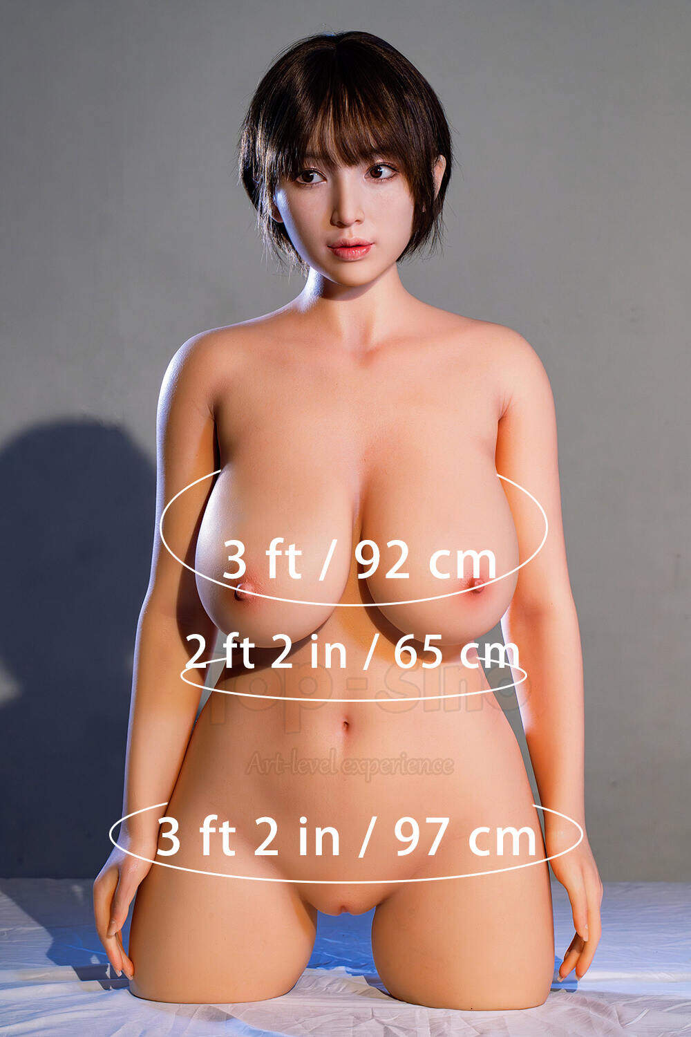 Egbertine - 78cm(2ft7) Sino Doll H-Cup White Skin With Silicone Sex Dolls image2