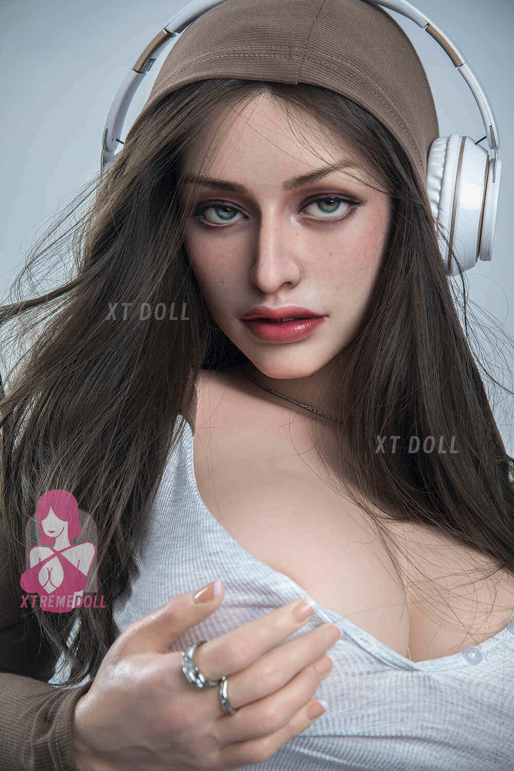 Griselda - XT Doll 162cm(5ft4) G-Cup Sex Dolls White Skin Large Breast image6