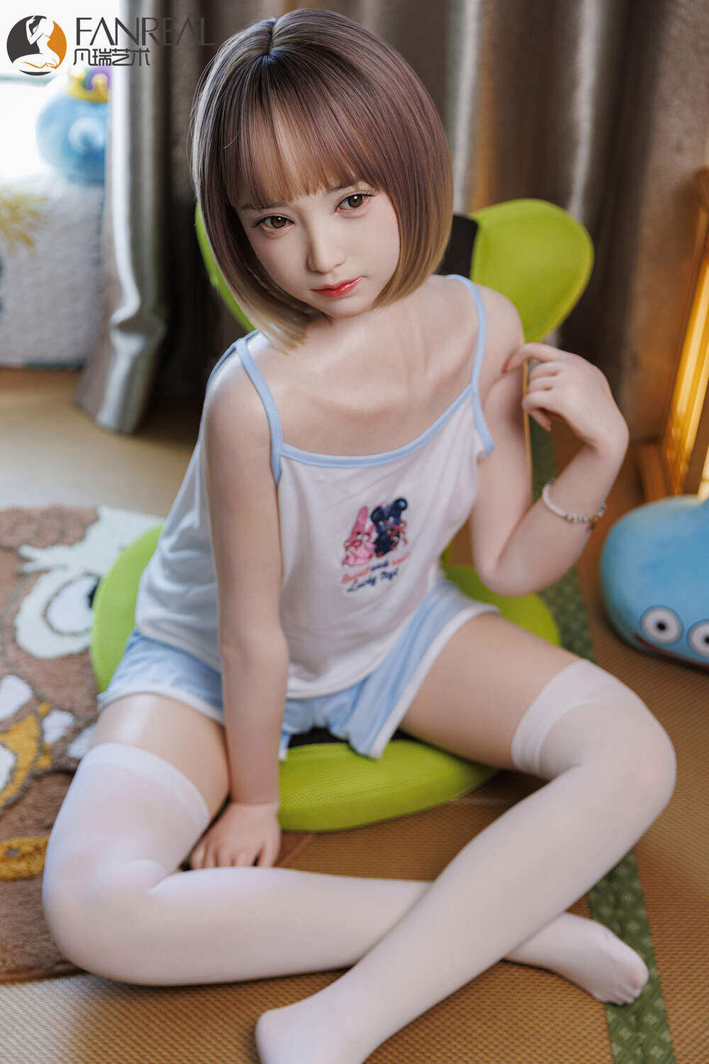 Caitlyn 153cm(5ft0) B-Cup Silicone Head All Silicone Sexy Silicone Sex Doll image11