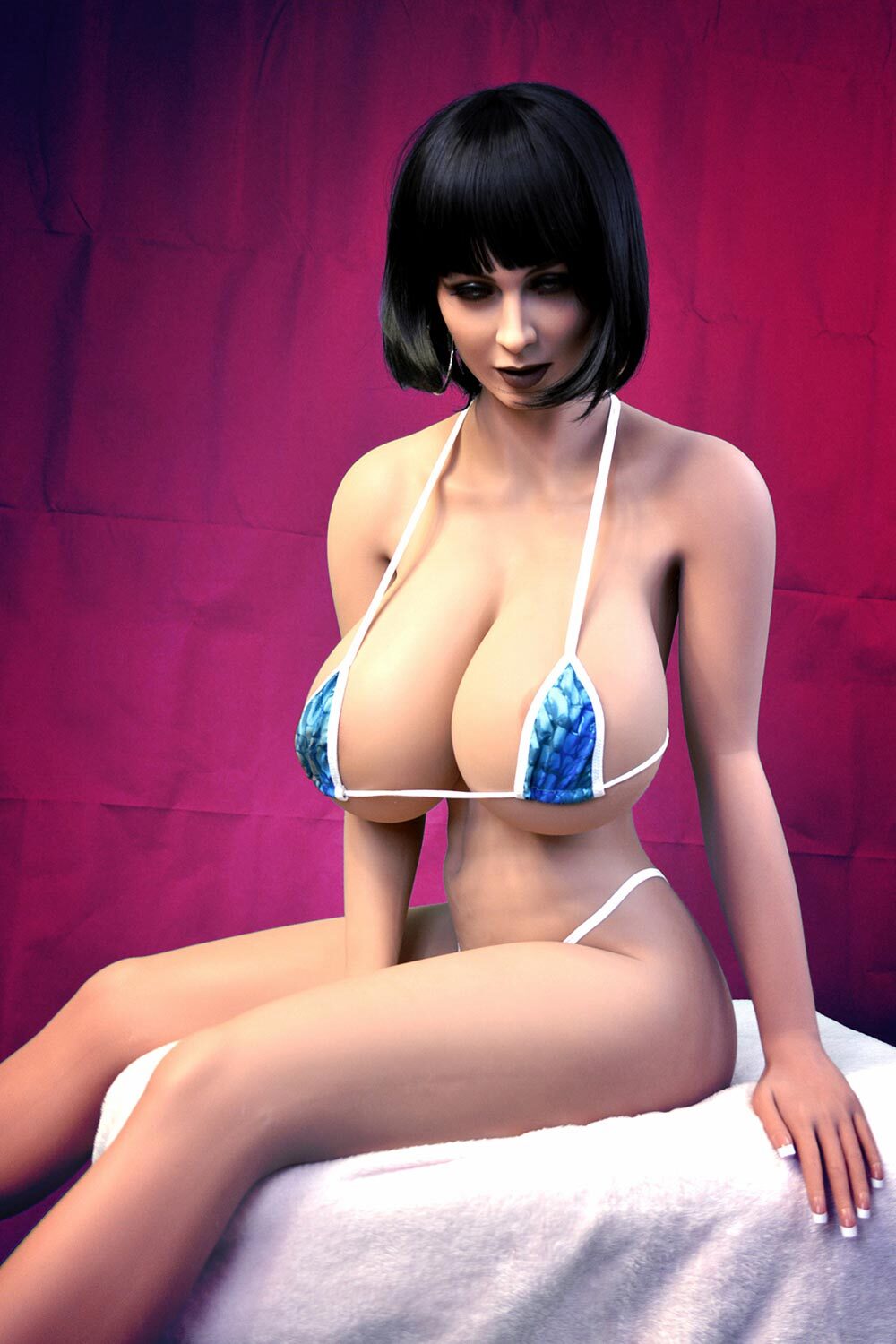 Elvena 170cm(5ft7) M-Cup WM Curvy Style Gentle Considerate TPE Sex Doll image10