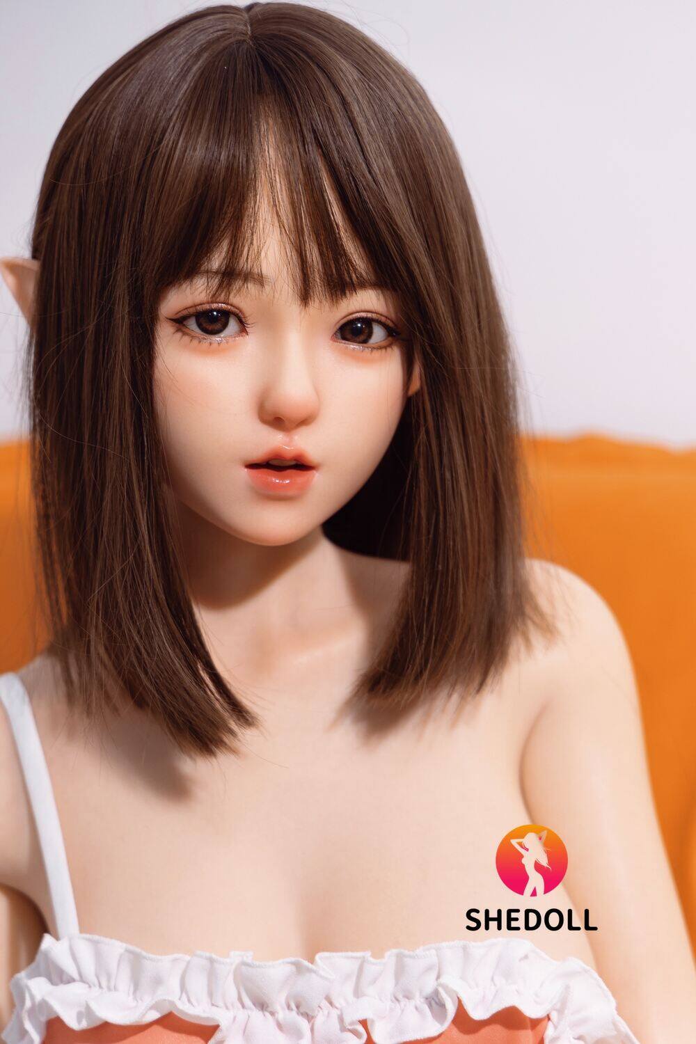 Kyndal 148cm(4ft10) C-Cup Silicone Head All Silicone Sexy Silicone Sex Doll image2