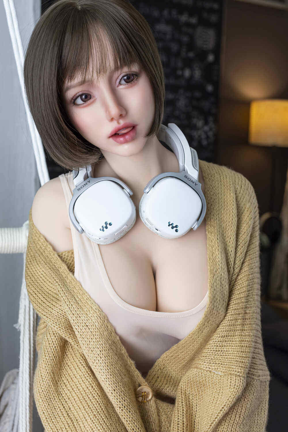 Kloe - 158cm(5ft2) Medium Breast Full Silicone Head Sanhui Doll image1