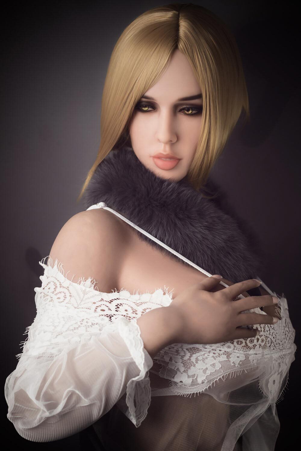 Ciara 163cm(5ft4) H-Cup WM Head Beautiful Large Breast TPE Sex Doll image1