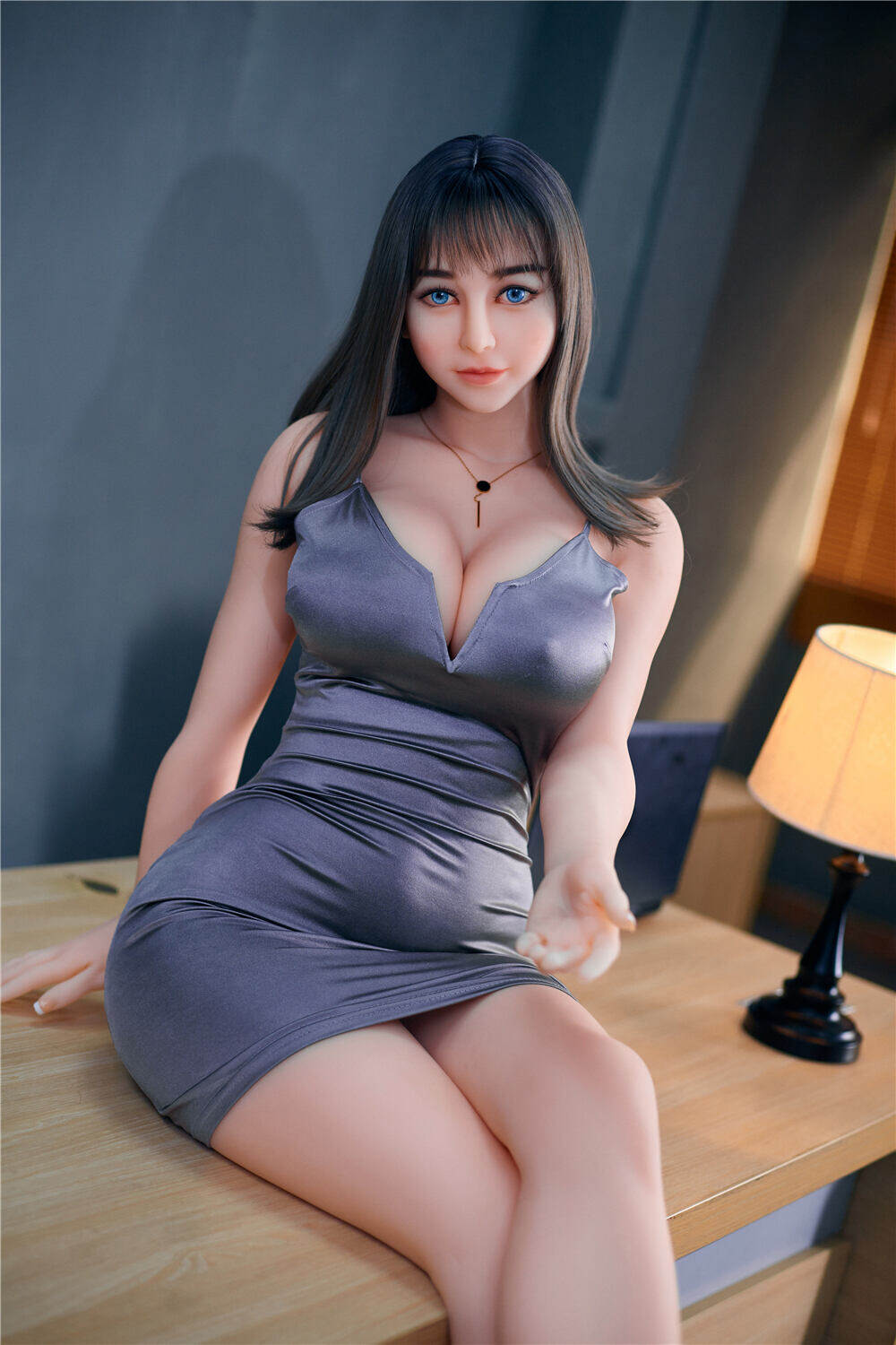 Ellisha - Pretty Large Breast Full TPE Doll Head Irontech Doll image1