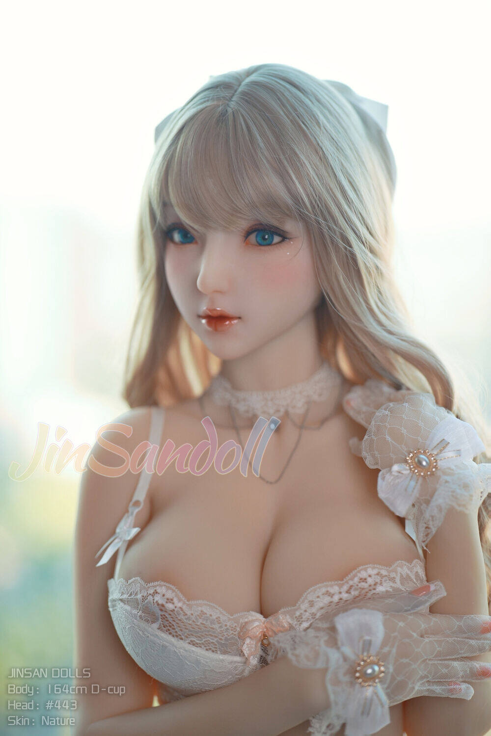 Gwen - 164cm(5ft5) WM Doll D-Cup White Skin With TPE Sex Dolls image13