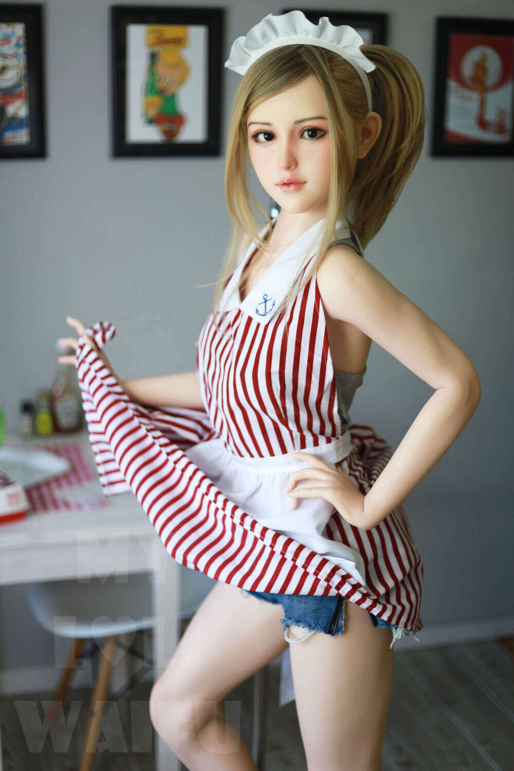 Elisabeth - 148cm(4ft10) B-Cup Skinny Sex Dolls White Skin Jiusheng Love Doll image1