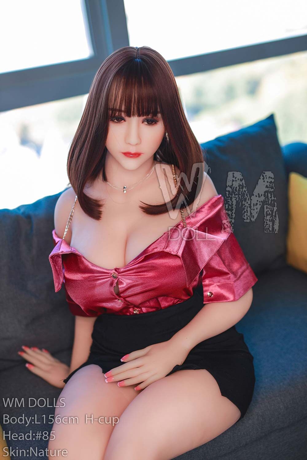 Ericka - 156cm(5ft1) WM Sex Doll H-Cup Love Dolls White Skin image8