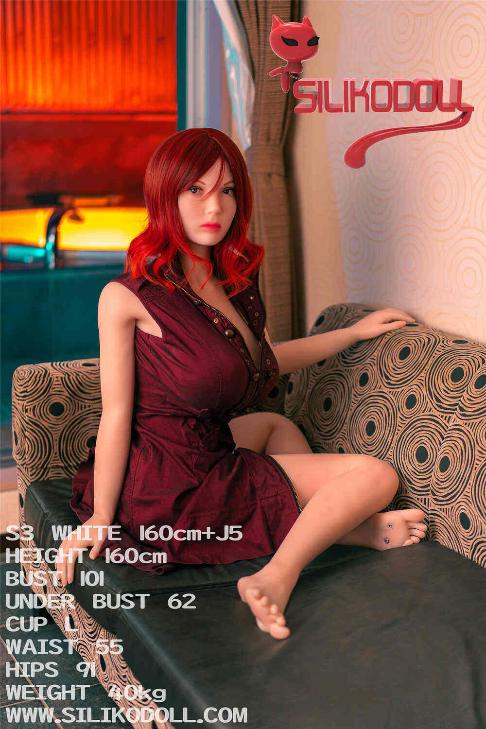 Katherine - 160cm(5ft3) Huge Breast Thin Waist Love Siliko Dolls image9