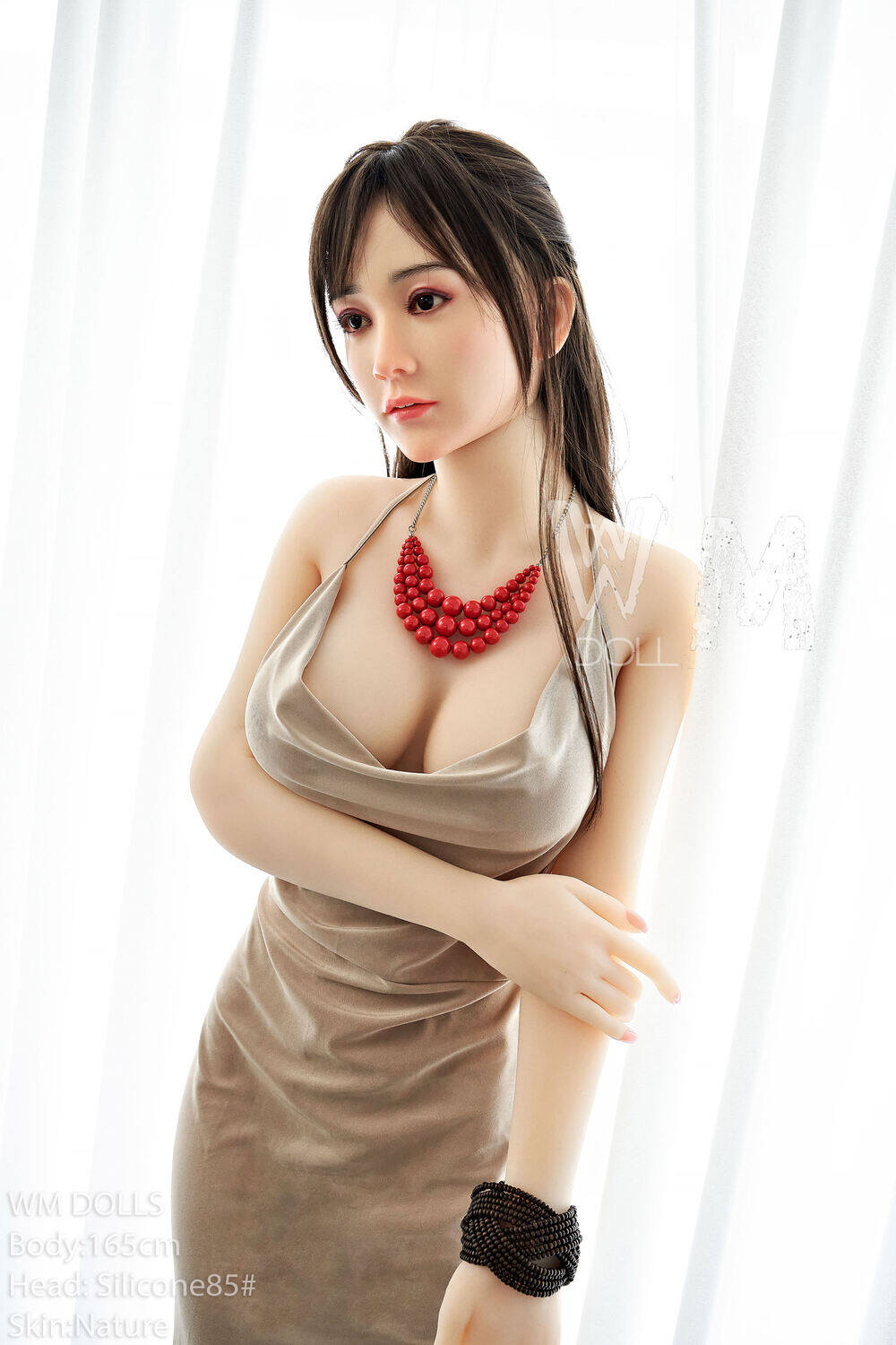 Miliana - 165cm(5ft5) Medium Breast Full Silicone Head & TPE Body Head WM Doll image1