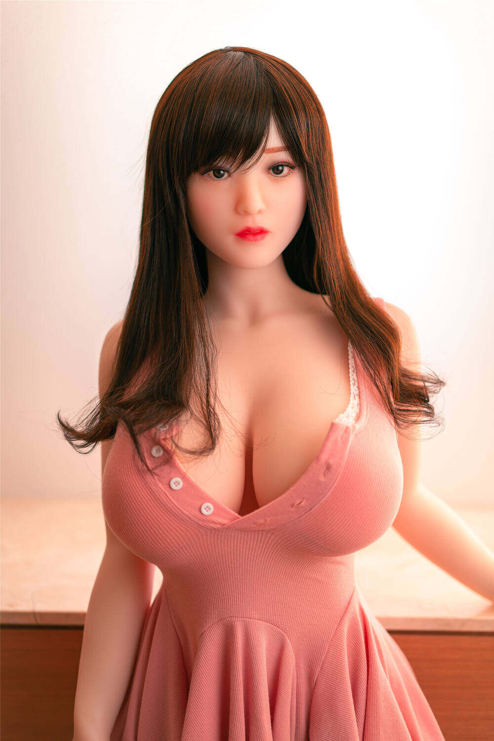 Alessia - 160cm(5ft3) Huge Breast Full Silicone Fairy Head Siliko Doll image9