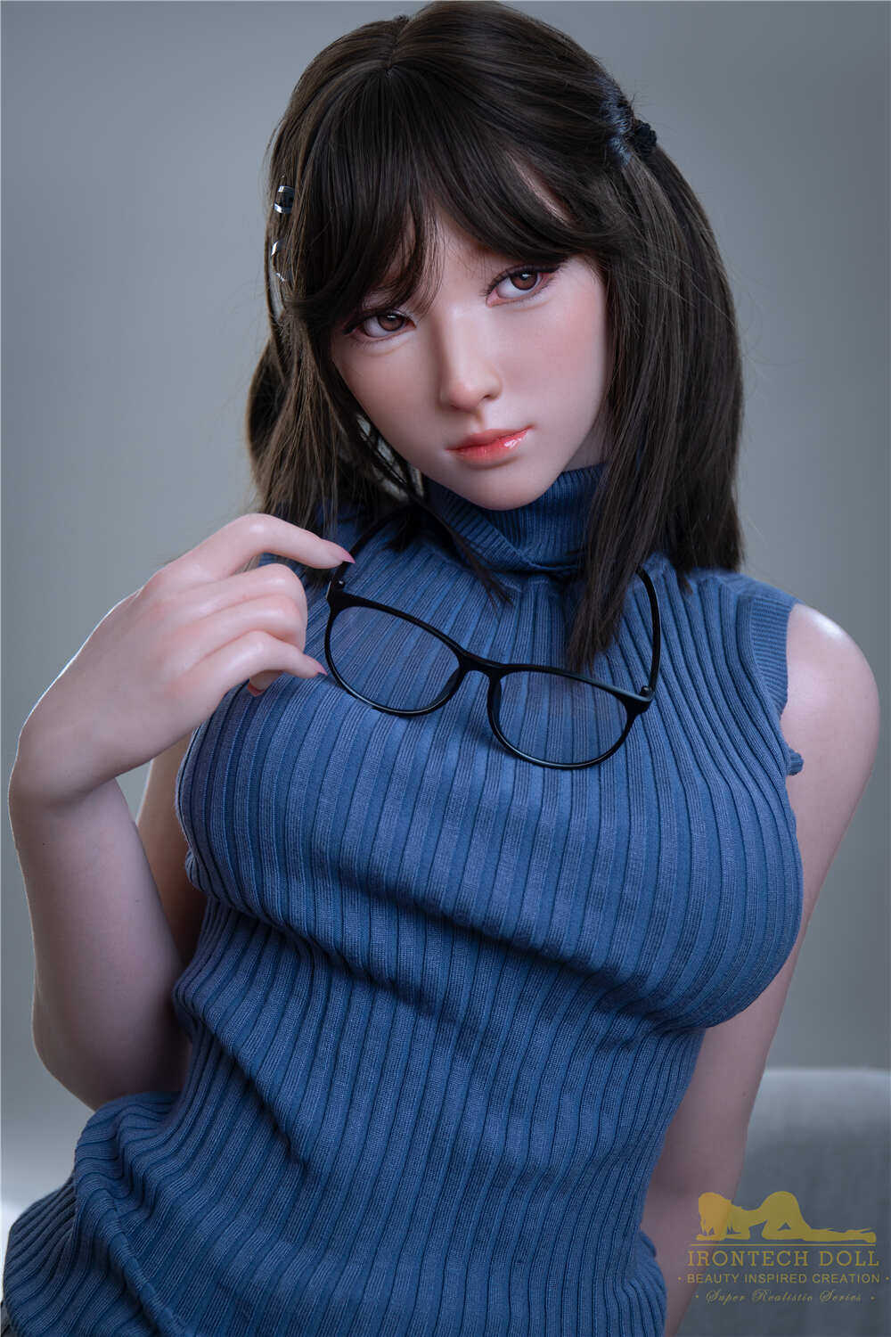 Elvine - 166cm(5ft5) Irontech Doll White Skin D-Cup Best Sex Dolls image1