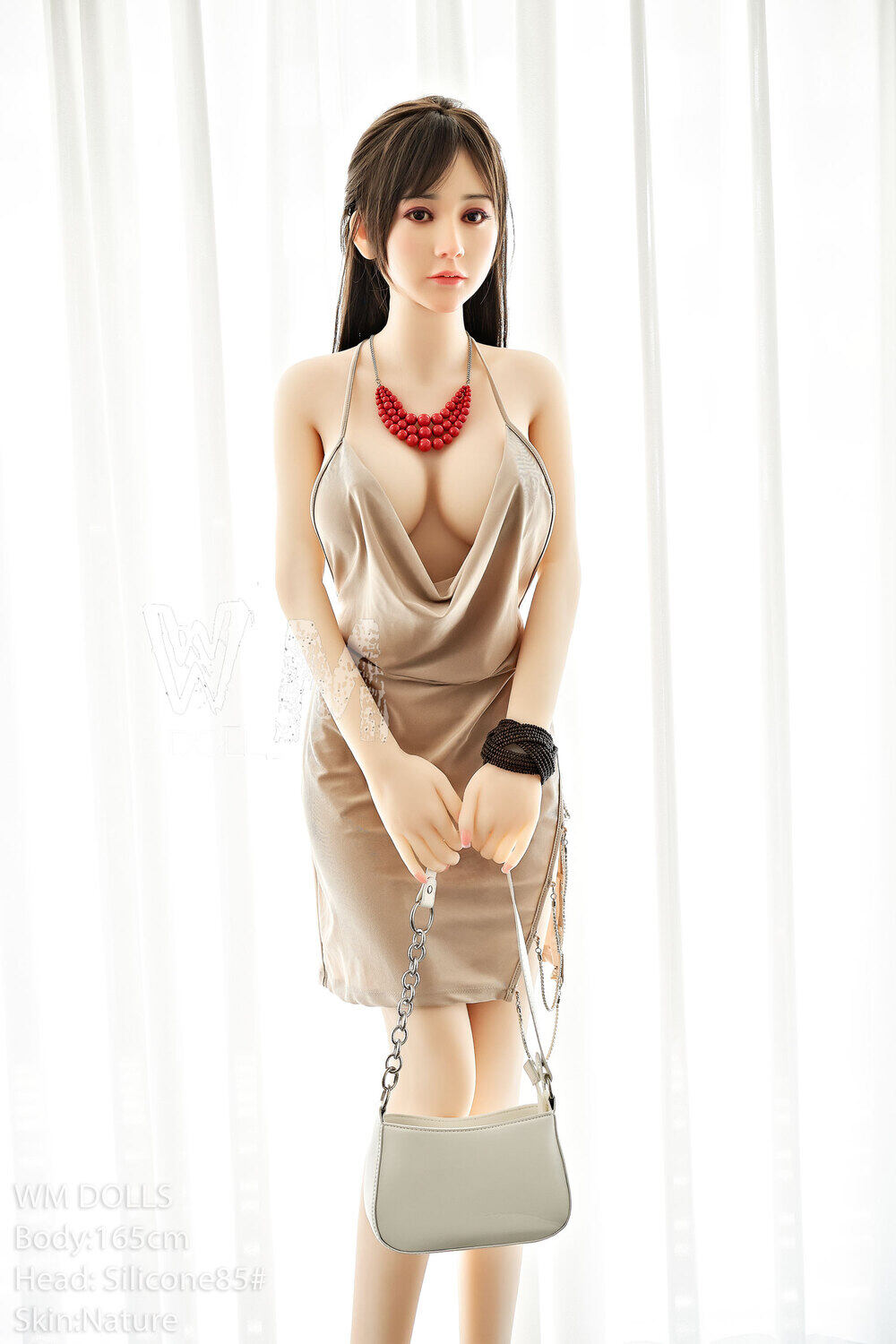 Miliana - 165cm(5ft5) Medium Breast Full Silicone Head & TPE Body Head WM Doll image12