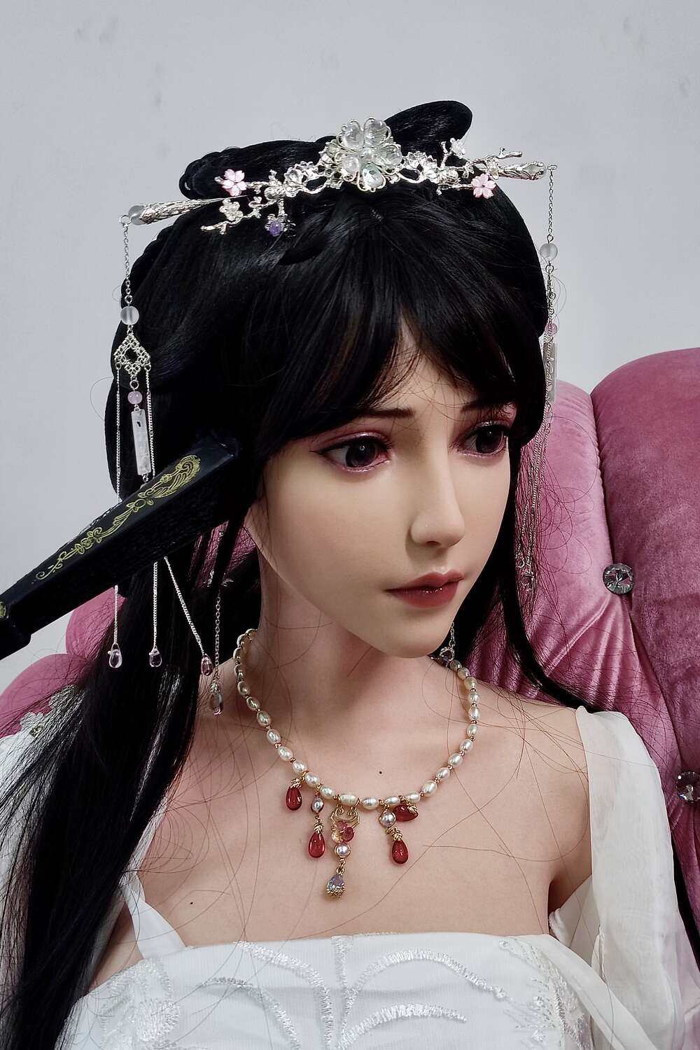 Elia - F-Cup Pretty Gynoid 168cm(5ft6) Love Dolls Real Sex Doll Demonstration image9