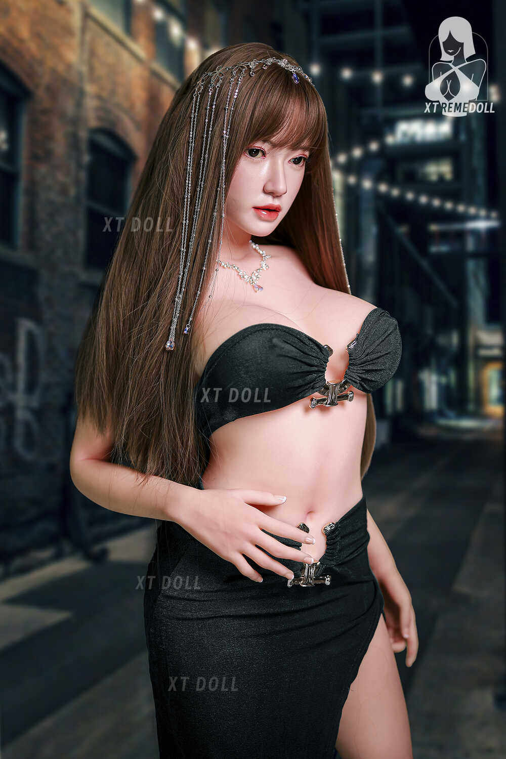 Julisa - 158cm(5ft2) Medium Breast Full Silicone Head & TPE Body Head XT Doll image8