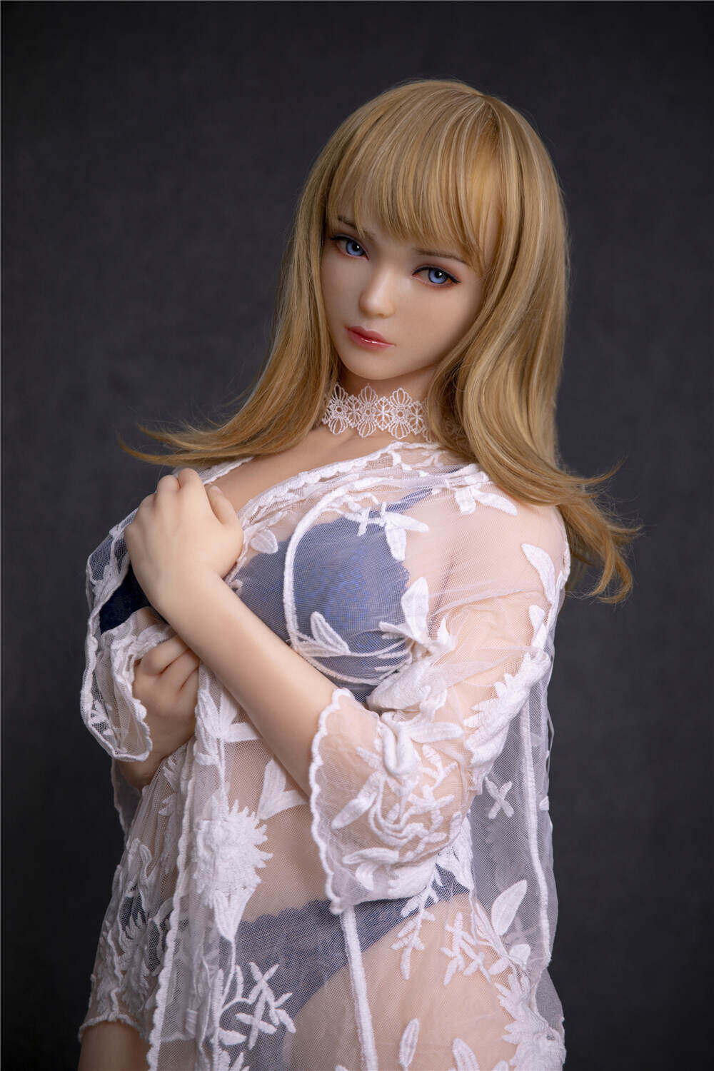 Jemma Pretty 158cm(5ft2) G-Cup Silicone Siliko Sex Real Doll image5