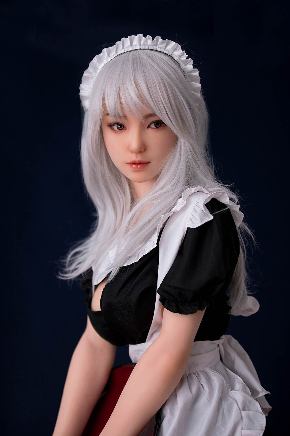 Kate - 162cm(5ft4) Big Chest Full Silicone Head Sino Doll image5