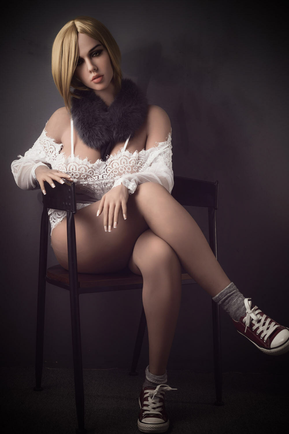 Ciara 163cm(5ft4) H-Cup WM Head Beautiful Large Breast TPE Sex Doll image6