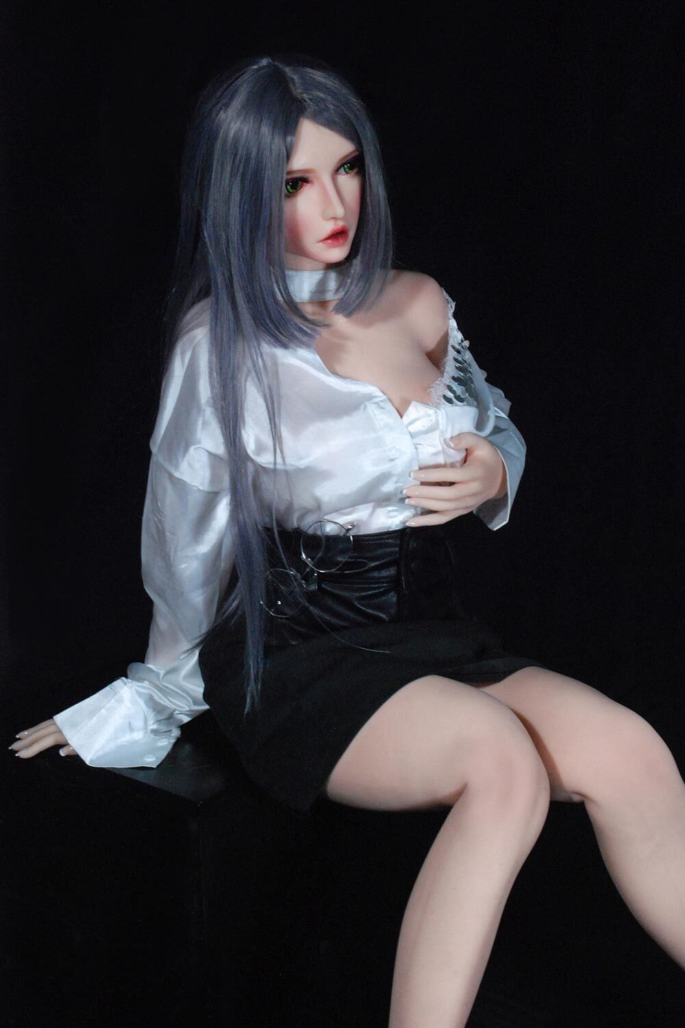 Aisley 150cm(4ft11) Optional Elsababe COSPLAY SEX DOLLS Style Gentle Considerate Silicone Sex Doll image7