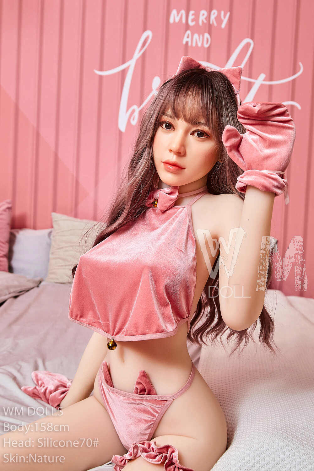 Lavyrle - 158cm(5ft2) Pretty And Slender WM Silicone Head & TPE Body Real Dolls image8