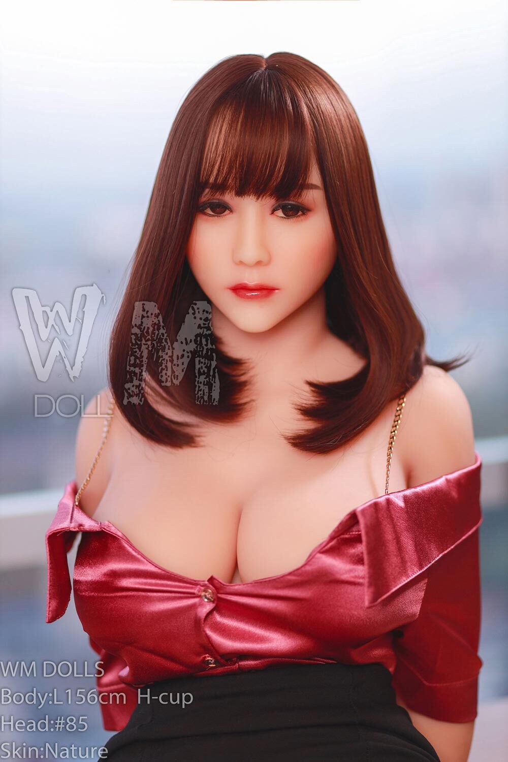 Ericka - 156cm(5ft1) WM Sex Doll H-Cup Love Dolls White Skin image6