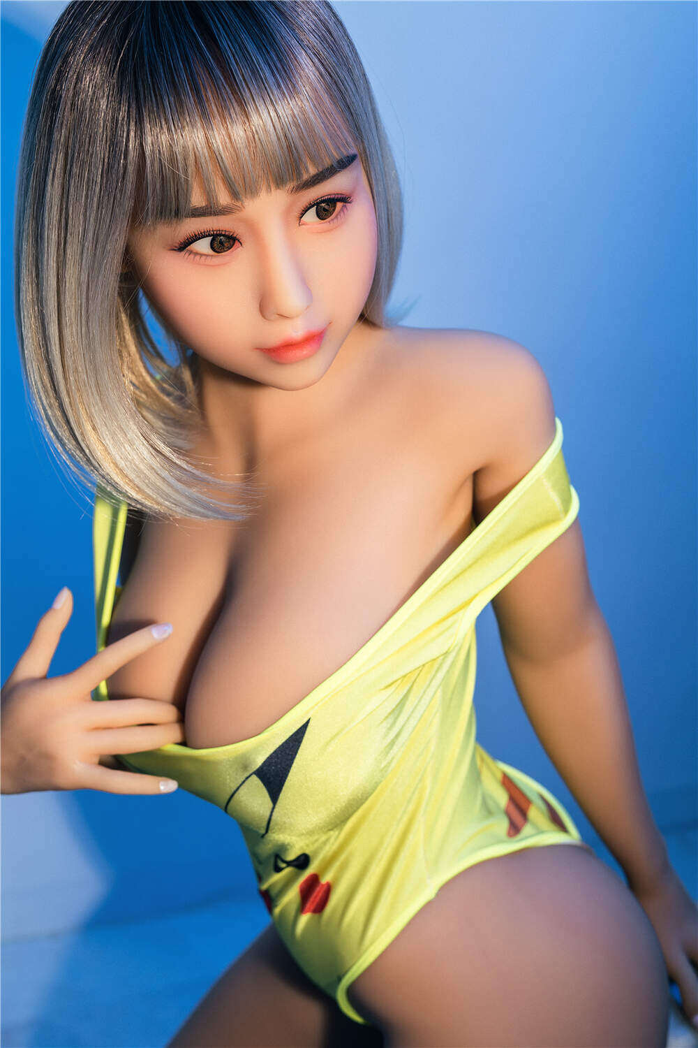 Jazzlyn - Pretty Large Breast Full TPE Doll Head Irontech Doll image8