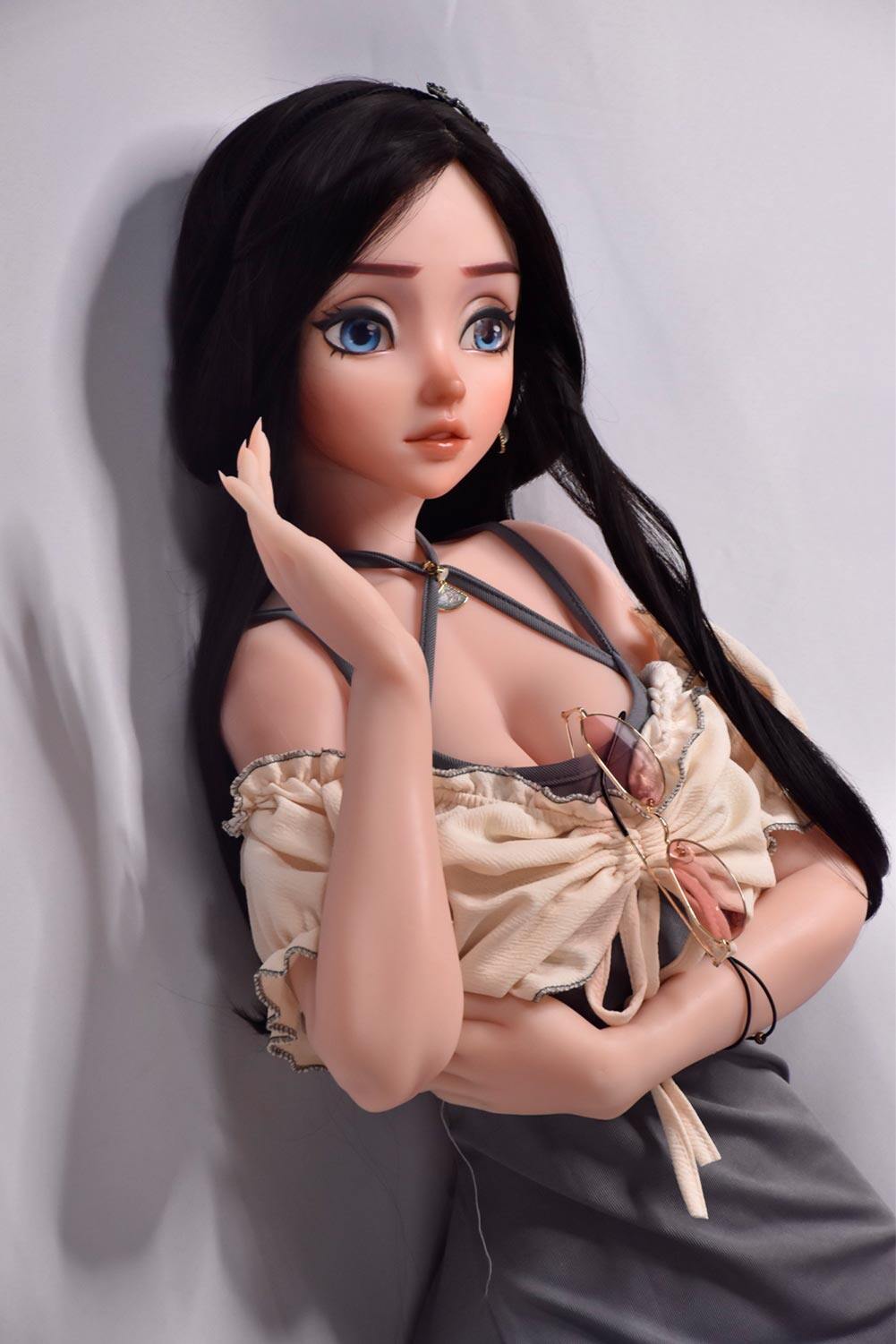 Kaiden - 148cm(4ft10) Silicone Doll Elsababe Doll image9