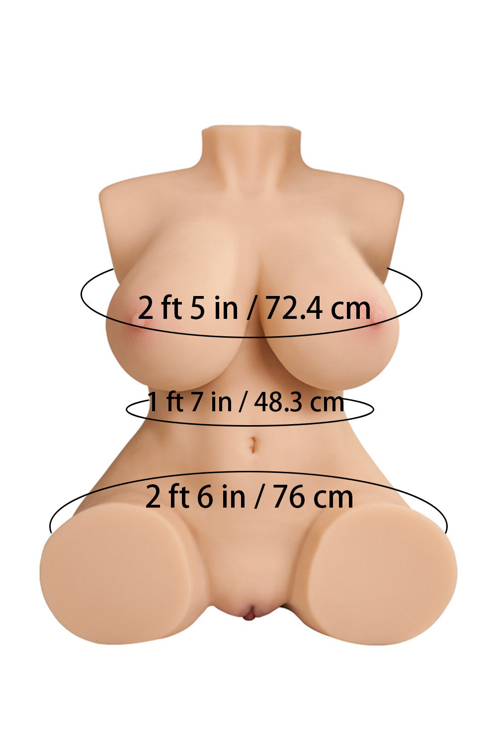 Mara Pretty 48.5cm(1ft7) G-Cup Tantaly Sex Real Doll (In Stock) image2