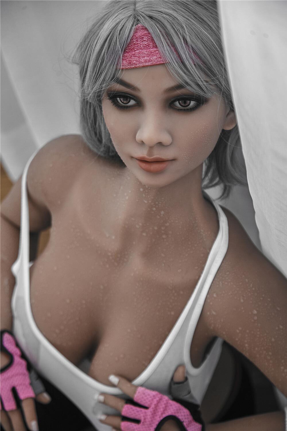 Amirah - 158cm(5ft2) Irontech Love Dolls Tanned L-Cup Sex Doll image4
