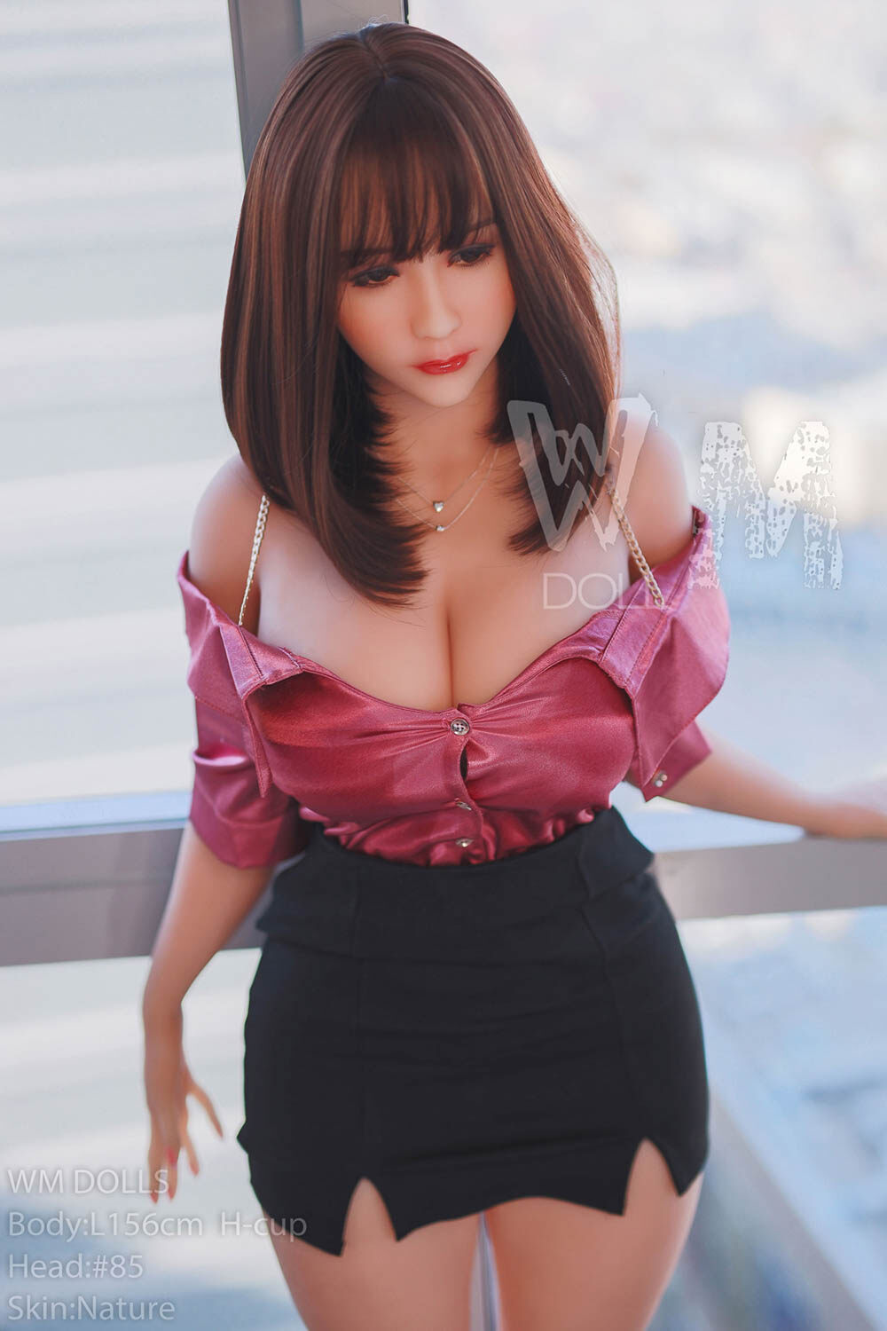 Ericka - 156cm(5ft1) WM Sex Doll H-Cup Love Dolls White Skin image3