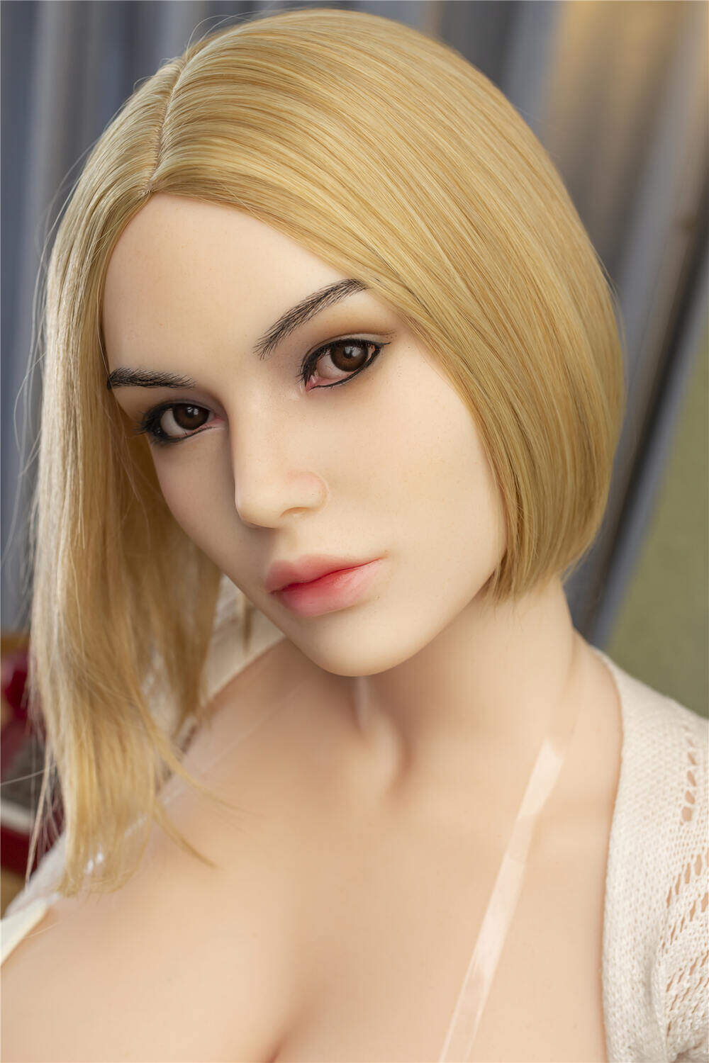 Ashley 160cm(5ft3) M-Cup Siliko Head Nature Skin Silicone Sex Doll image7