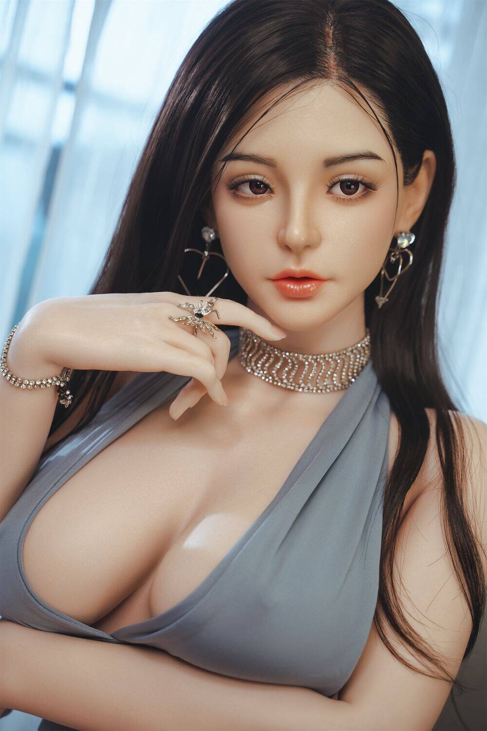 Amaris 163cm(5ft4) E-Cup Yearndoll Head Nature Skin Silicone Sex Doll image7