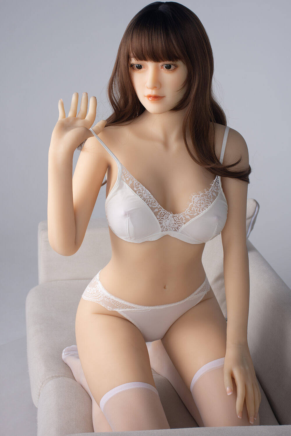 Mable 160cm(5ft3) G-Cup AXB TPE Head Simple Pungent TPE Sex Doll image6