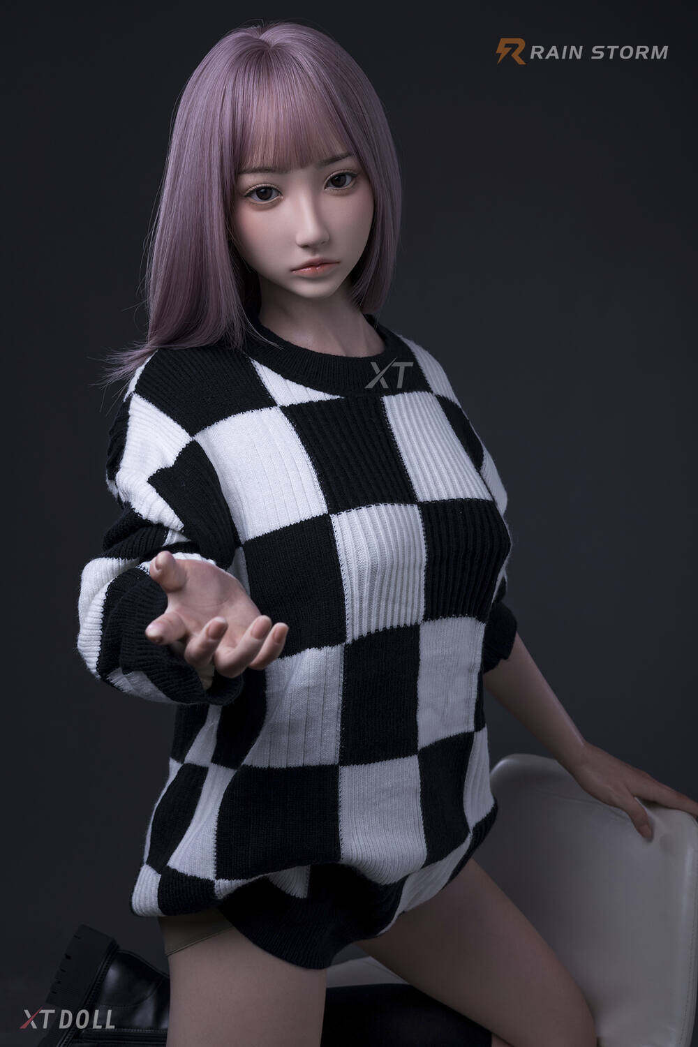 Seductive Big Eyes F-Cup Gwyneth Playful Silicone 163cm(5ft4) Adult Love Doll image11