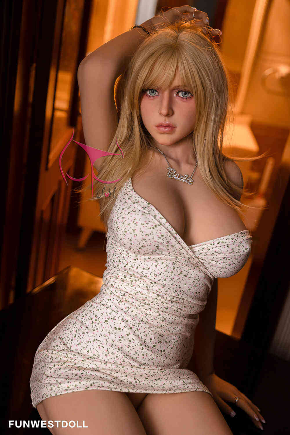 Erwyna - Pretty FunWest 162cm(5ft4) Love Dolls Real Sex Doll Demonstration image12