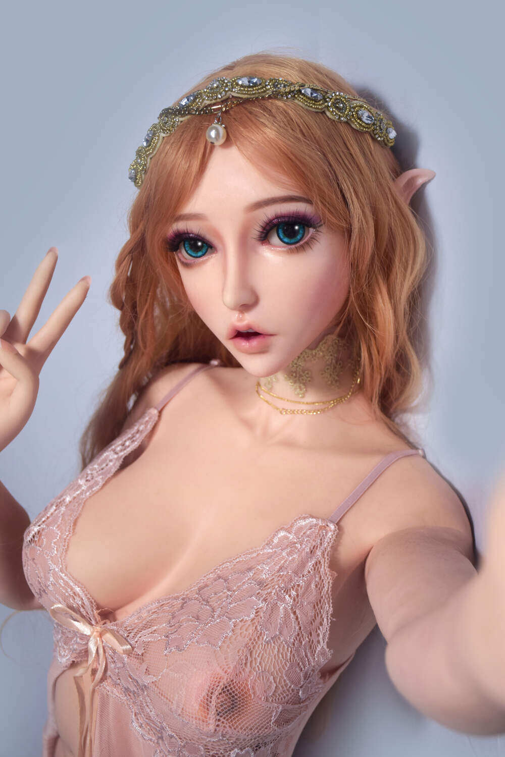 Needra - 150cm(4ft11) Optional Big Eyes Elsababe Doll With Sex Dolls image1
