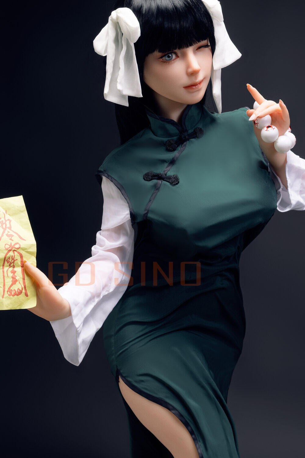 Janie - 166cm(5ft5) Large Breast Full Silicone Head Sino Doll image6