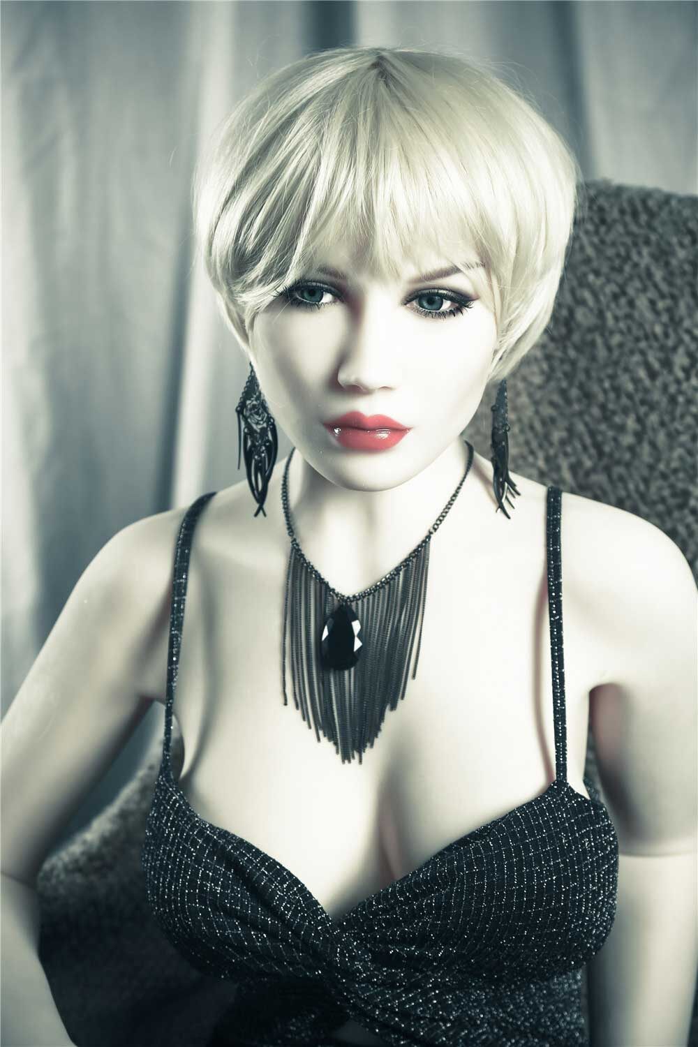 Jazlynn - 170cm(5ft7) G-Cup TPE Head Jelly Bust Makeup Qita Doll image2