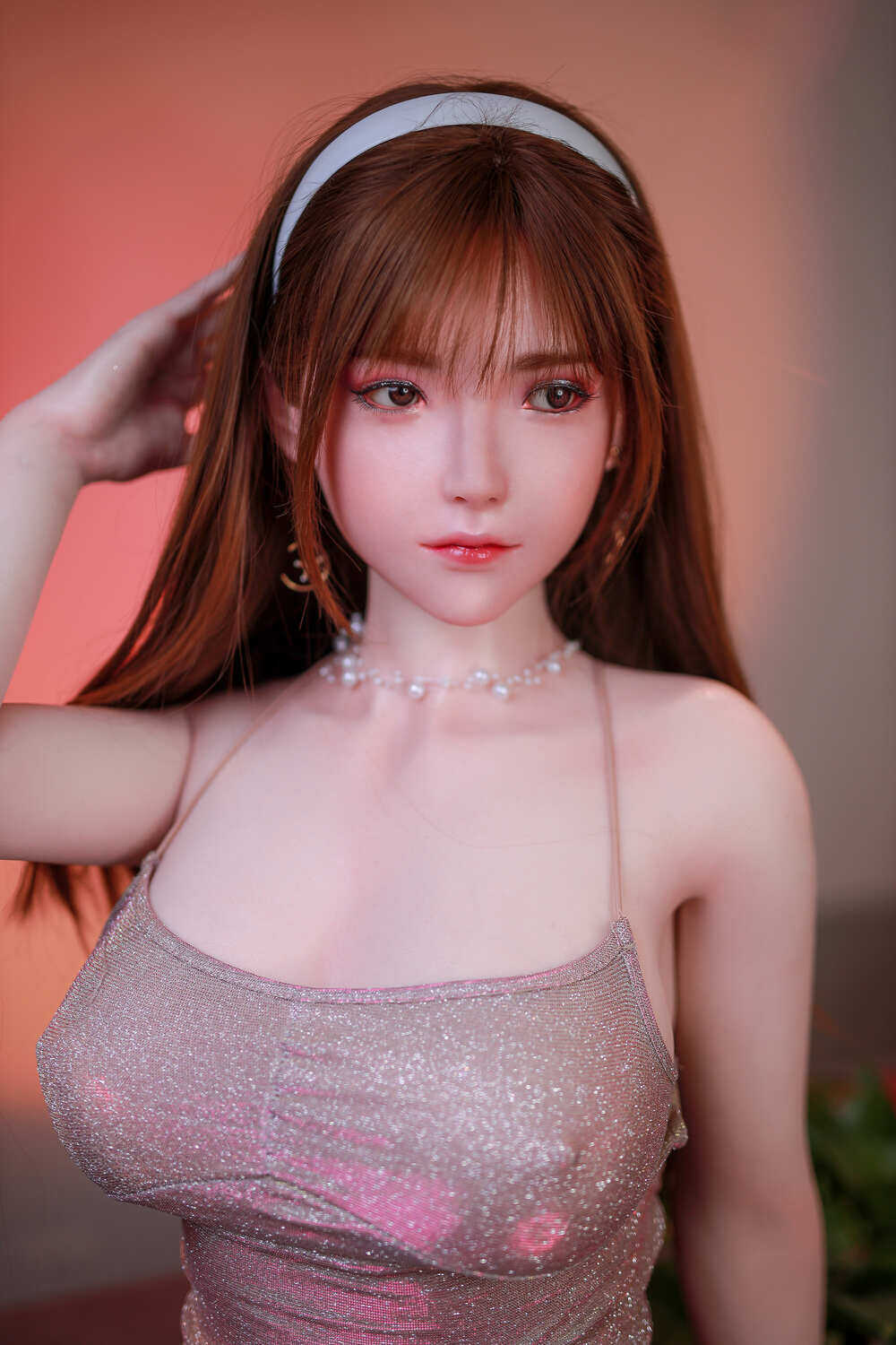 170cm(5ft7) B-Cup Silicone Head Makeup Brandyce Chest JY Doll image8