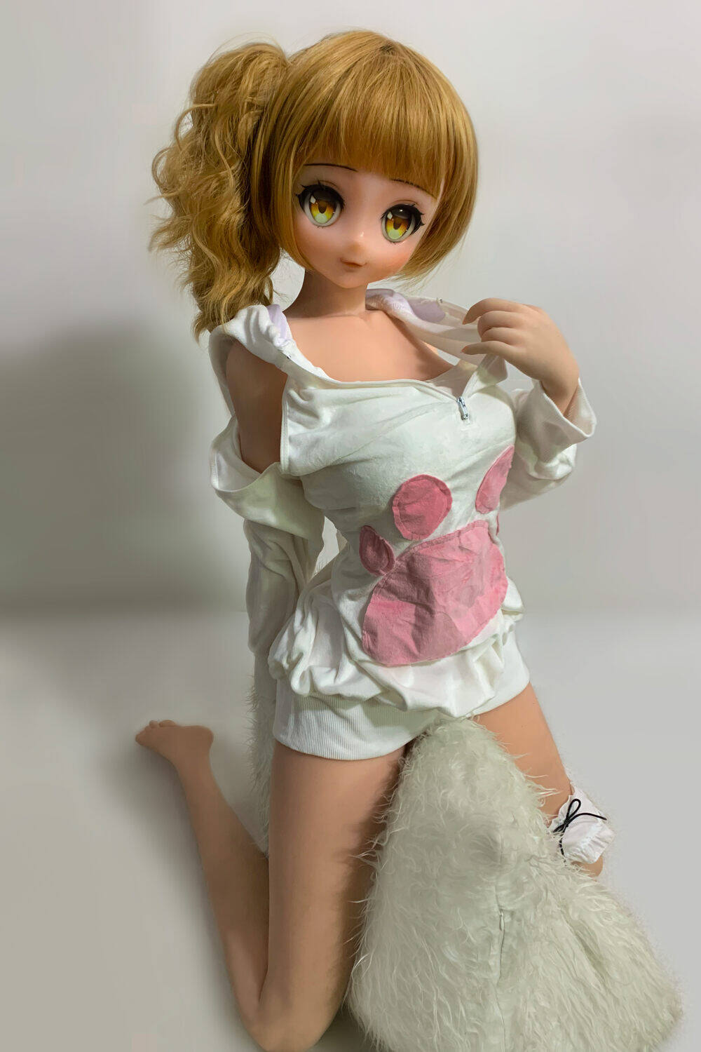 148cm(4ft10) Optional Analeigh Silicone White Skin Elsababe Doll image12