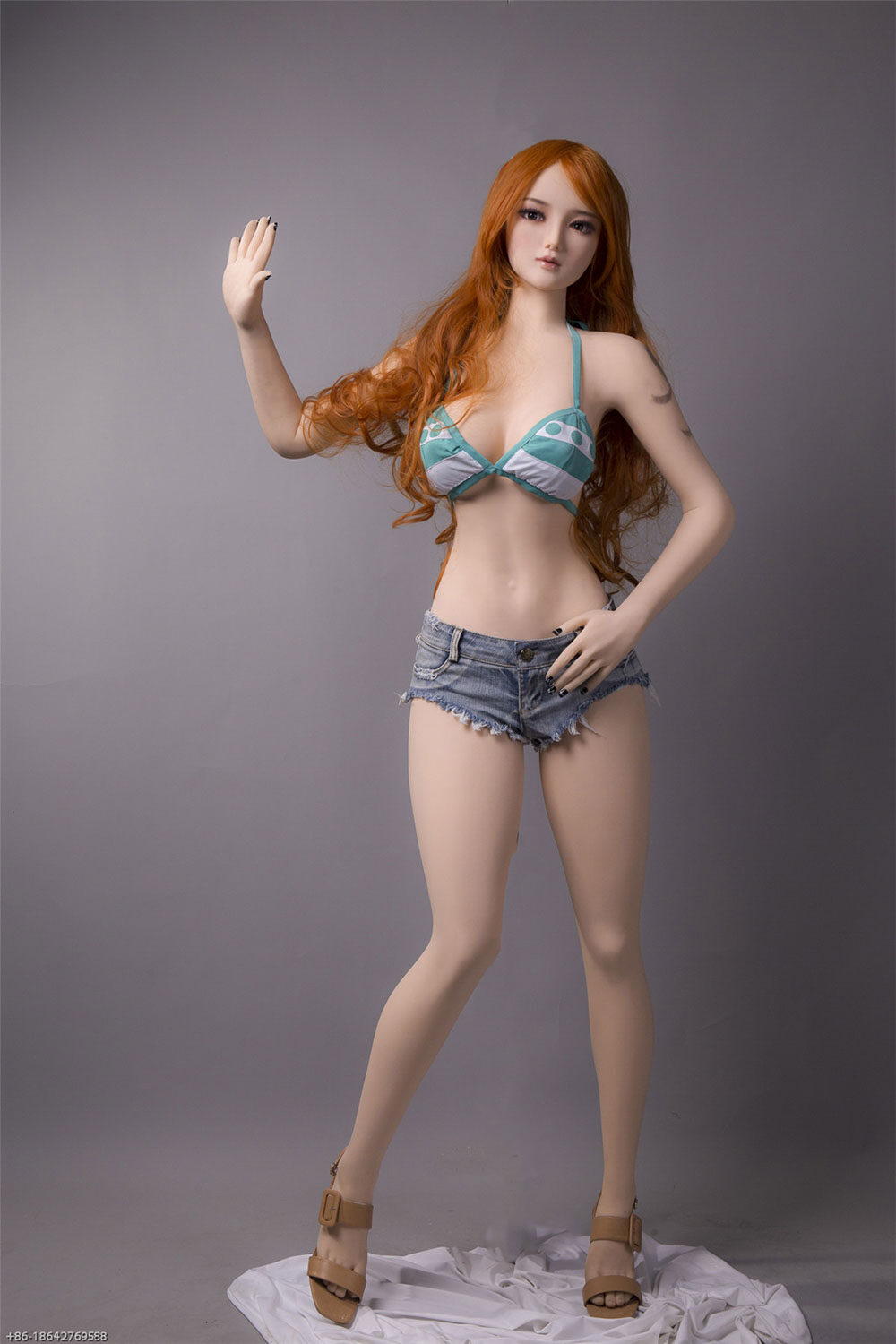 Natividad - 170cm(5ft7) Qita Doll Tanned Skin H-Cup Best Sex Dolls image4